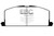 EBC 83-86 Toyota Camry 2.0 Redstuff Front Brake Pads