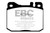EBC 76-79 Mercedes-Benz 230 Redstuff Front Brake Pads