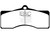 EBC 68-69 Chevrolet Camaro (1st Gen) 4.9 Yellowstuff Front Brake Pads
