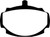EBC 62-81 Mg MGB 1.8 Redstuff Front Brake Pads