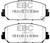 EBC 16+ Acura ILX 2.4 Yellowstuff Front Brake Pads