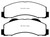 EBC 15+ Ford Expedition 3.5 Twin Turbo 2WD Yellowstuff Front Brake Pads