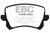 EBC 15+ Audi Q3 2.0 Turbo Yellowstuff Rear Brake Pads