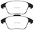 EBC 15 and up Audi Q3 2.0 Turbo Yellowstuff Front Brake Pads