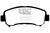 EBC 14+ Nissan Juke 1.6 Turbo Nismo RS Greenstuff Front Brake Pads