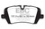 EBC 13+ Land Rover Range Rover 3.0 Supercharged Yellowstuff Rear Brake Pads