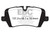 EBC 13+ Land Rover Range Rover 3.0 Supercharged Yellowstuff Rear Brake Pads