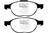 EBC 12+ Ford C-Max 2.0 Hybrid Greenstuff Front Brake Pads
