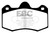 EBC 11+ Mclaren MP4-12C 3.8 Twin Turbo Orangestuff Rear Brake Pads