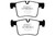 EBC 11+ BMW X3 2.0 Turbo (F25) Redstuff Front Brake Pads