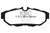 EBC 10-14 Ford Mustang 3.7 Redstuff Rear Brake Pads