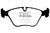 EBC 10-14 BMW X5 4.4 Twin Turbo (50) Redstuff Front Brake Pads