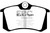 EBC 10-13 Audi A3 2.0 TD Yellowstuff Rear Brake Pads