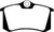EBC 10-13 Audi A3 2.0 TD Greenstuff Rear Brake Pads