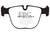 EBC 10+ BMW X5M 4.4 Twin Turbo Redstuff Rear Brake Pads