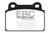 EBC 08-16 Mitsubishi Lancer Evo 10 2.0 Turbo (1 piece rotor) Yellowstuff Rear Brake Pads