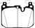 EBC 16-18 BMW M2 3.0L Turbo Redstuff Front Brake Pads