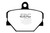 EBC 08+ Smart Fortwo 1.0 Redstuff Front Brake Pads
