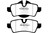 EBC 07-14 Mini Hardtop 1.6 Redstuff Rear Brake Pads