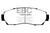 EBC 07-09 Acura RDX 2.3 Turbo Yellowstuff Front Brake Pads