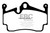 EBC 04-08 Porsche Boxster (Cast Iron Rotors only) 2.7 Yellowstuff Rear Brake Pads
