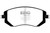 EBC 04-06 Saab 9-2X 2.0 Turbo Greenstuff Front Brake Pads
