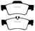 EBC 04-06 Mercedes-Benz CL500 5.0 Yellowstuff Rear Brake Pads