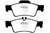 EBC 04-06 Mercedes-Benz CL500 5.0 Redstuff Rear Brake Pads