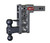 Gen Y Mega Duty 2In Shank 7.5In Drop 1500 lb TW 10K Hitch w/ GH-031 Dual-Ball w/ GH-032 Pintle Lock
