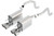 Borla 09-12 Corvette Coupe/Conv 6.2L 8cyl 6spd RWD inS-Type IIin Exhaust (rear section only)