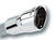 Borla 3in Inlet 4.25in Round Rolled Angle Cut x 4in Long Universal Exhaust Tips