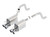 Borla 06-13 Chevy Corvette C6 ZO6/ZR1 Manual Trans S-Type II Rear Section Exht Dual Rd Rolled Tips