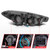 ANZO 2014-2016 Kia Forte Projector Headlights w/ Light Bar Black Housing