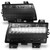 ANZO 2018-2021 Jeep Wrangler LED Side Markers Chrome Housing Smoke Lens w/ Sequential Signal