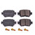 Power Stop 16-18 Audi Q3 Rear Z17 Evolution Ceramic Brake Pads w/Hardware Power Stop 16-18 Audi Q3 Rear Z17 Evolution Ceramic Brake Pads w/Hardware