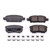 Power Stop 11-14 Chrysler 200 Rear Z17 Evolution Ceramic Brake Pads w/Hardware 17-1037
