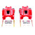 Power Stop 02-10 Ford Explorer Rear Red Calipers w/o Brackets - Pair