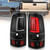 ANZO 2003-2006 Chevy Silverado 1500 LED Taillights Plank Style Black w/Clear Lens