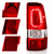 ANZO 2003-2006 Chevy Silverado 1500 LED Taillights Plank Style Chrome With Red/Clear Lens 311329