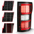ANZO 2018-2019 Ford F-150 LED Taillight Smoke (Red Light Bar) (w/ Sequential)