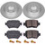 Power Stop 15-18 Volkswagen Golf Rear Z23 Evolution Sport Coated Brake Kit Power Stop 15-18 Volkswagen Golf Rear Z23 Evolution Sport Coated Brake Kit