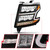 ANZO 15-20 Chevy Tahoe/Suburban LED Light Bar Style Headlights Black w/Sequential w/DRL w/Amber