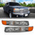 ANZO 1999-2006 Gmc Sierra Parking Turn Signal Lights Chrome Amber(OE)