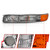 ANZO 1999-2006 Gmc Sierra Parking Turn Signal Lights Chrome Amber(OE)