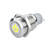 Oracle Pre-Wired Power Symbol Momentary Flush Mount LED Switch - Yellow