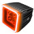 Oracle Off-Road 3in W Square Spotlight with Halo - Amber