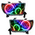 Oracle 07-11 Toyota Tundra Pre-Assembled Headlights - Black Housing - ColorSHIFT