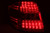 ANZO 2006-2007 Mercedes Benz M Class W164 LED Taillights Red/Clear
