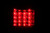 ANZO 2001-2002 Toyota 4 Runner LED Taillights Black