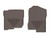 WeatherTech 2017+ Nissan Titan Front Rubber Mats - Cocoa